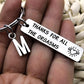 Frendorf | Freche & Lustige Schlüsselanhänger/Charm Pärchen Schlüsselring mit Buchstabenanhänger