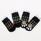 3D Tier Warm Anti-Rutsch Atmungsaktive Gemütliche Hundesocken