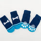 3D Tier Warm Anti-Rutsch Atmungsaktive Gemütliche Hundesocken
