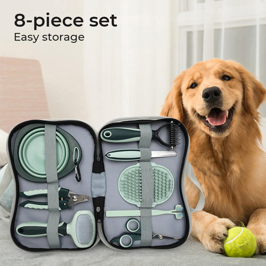 All-in-One Komplettes Entfilzungs- und Pflege-Set Haustierpflegeset