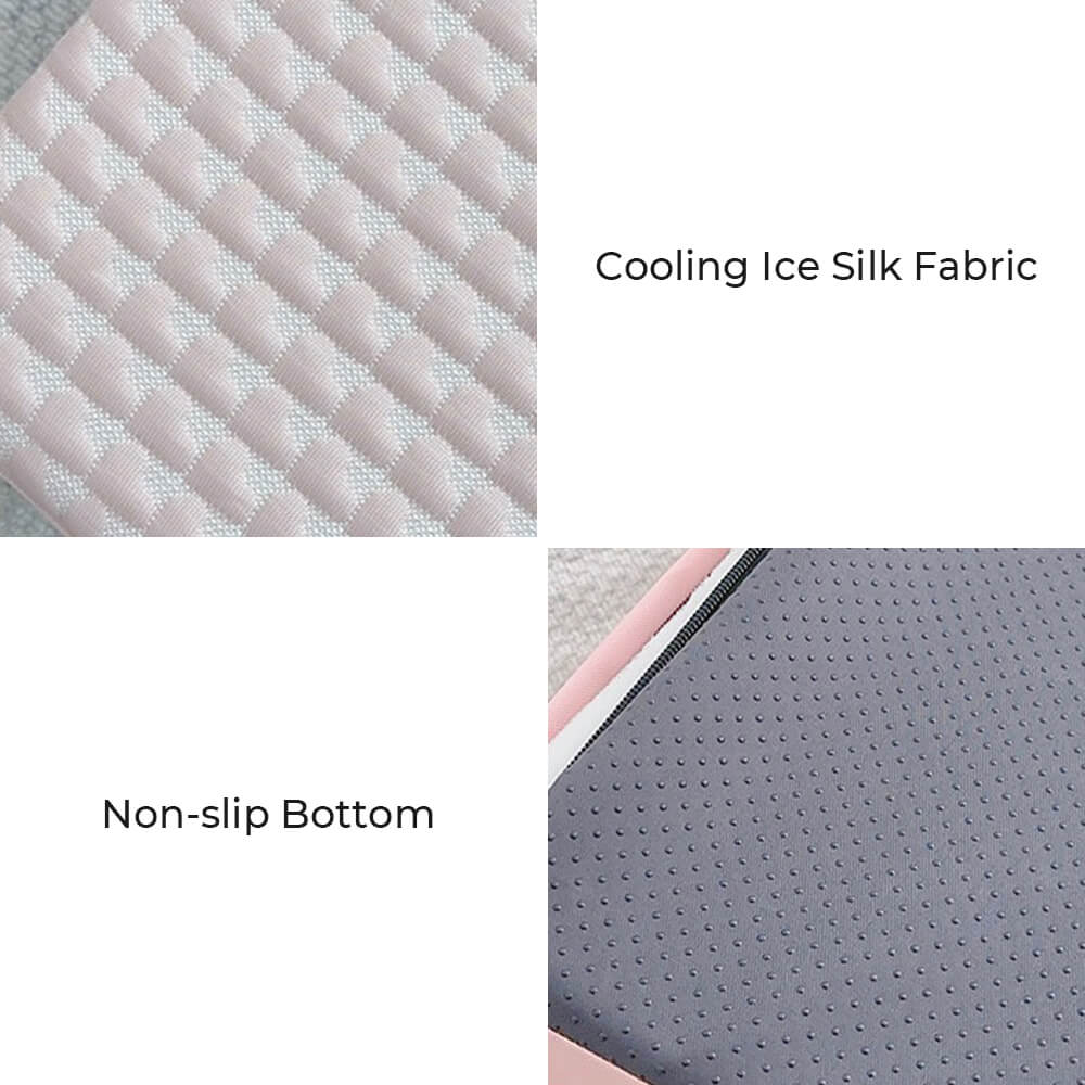 Arctic Breeze Ice Silk Gemütliches Ruhesofa Kühles Hundebett