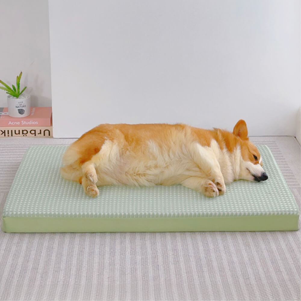 Arctic Breeze Ice Silk Gemütliches Ruhesofa Kühles Hundebett