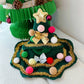 Weihnachtsbaum Hut Umhang Outfit Cosplay Hund & Katze Kostüm