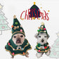 Weihnachtsbaum Hut Umhang Outfit Cosplay Hund & Katze Kostüm
