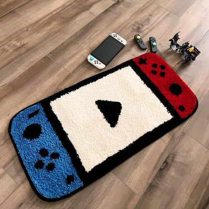 Spielcontroller-förmiger Faux-Kaschmir-gedruckter Teppich