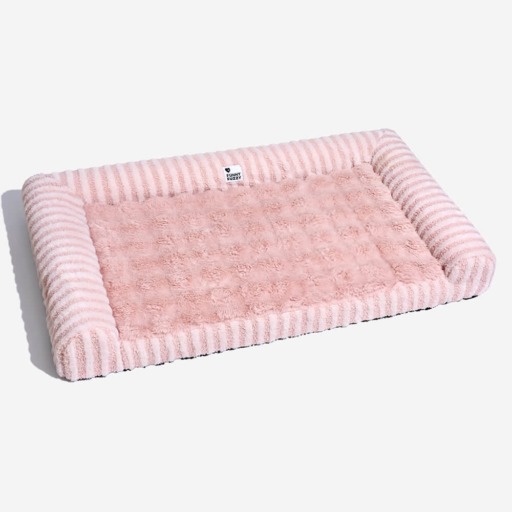 Deluxe Flauschiges Vollunterstützendes Angstlinderndes Großes Hundebett