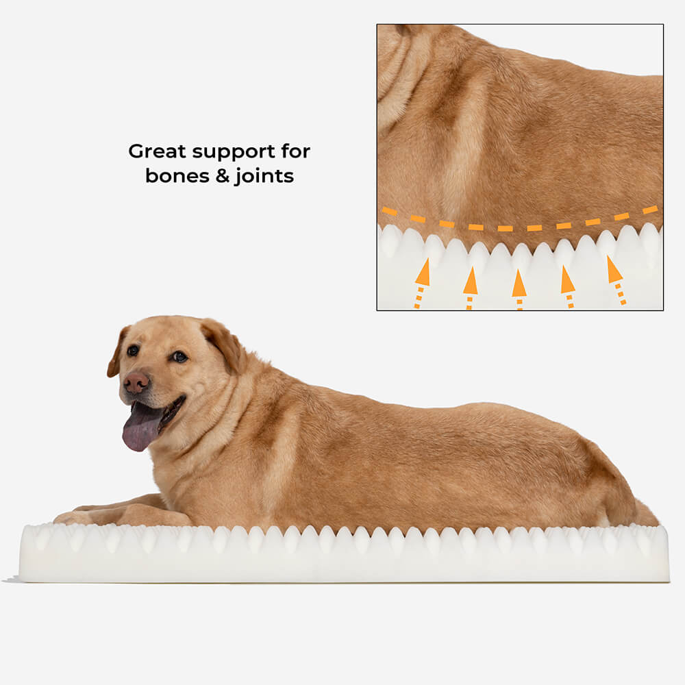 Deluxe Flauschiges Vollunterstützendes Angstlinderndes Großes Hundebett