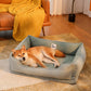 Bettüberwurf - Quadratisches Brot Hundebett