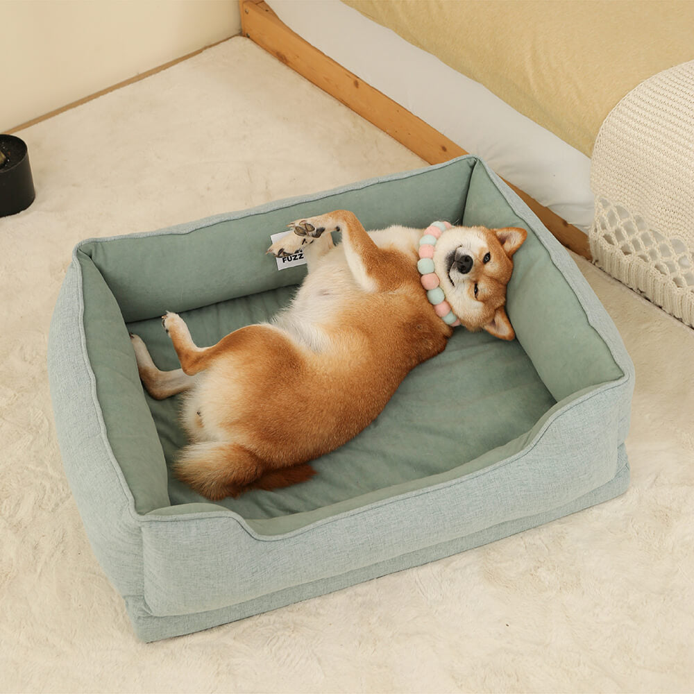 Bettüberwurf - Quadratisches Brot Hundebett