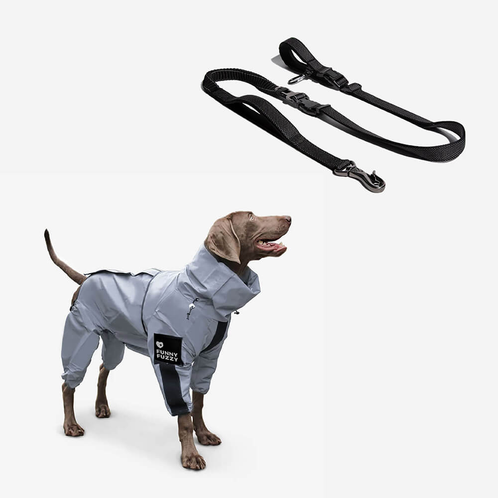 Reflektierender Allwetter wasserdichter cooler Hundezubehör Regenmantel