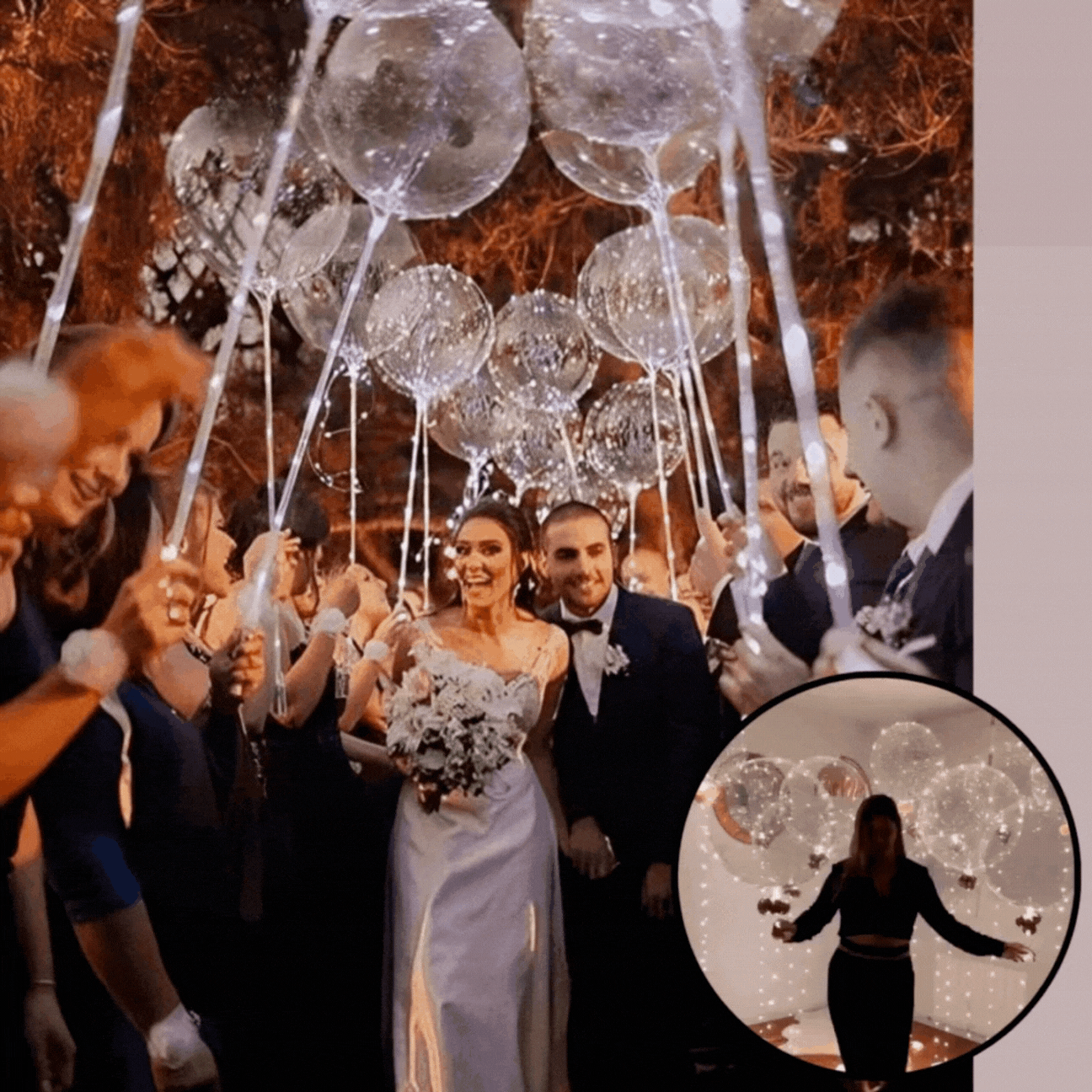 Frendorf | Wiederverwendbare LED-Partyballons für festliche Anlässe