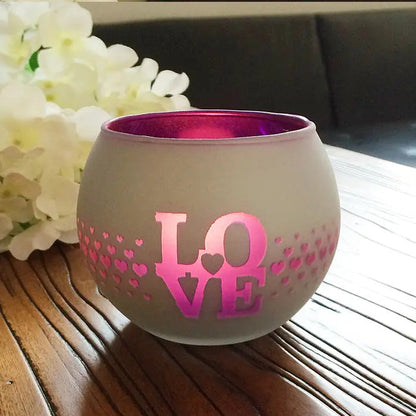 Frendorf | Dekorativer Glas-Kerzenhalter für warmes Licht