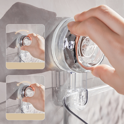 Frendorf | WallGrip eleganter Wandhalterung für das Badezimmer mit hängender Aufbewahrung