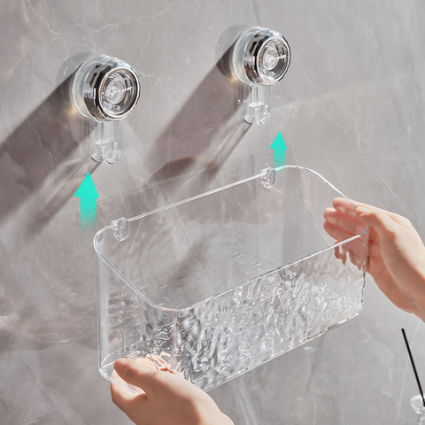 Frendorf | WallGrip eleganter Wandhalterung für das Badezimmer mit hängender Aufbewahrung