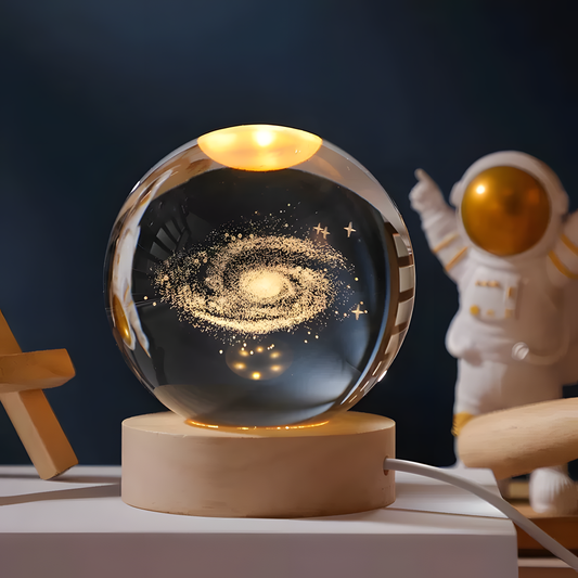 Galaktische 3D-Kristallkugel