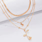 Frendorf | Rose und Mondgold Anhänger Necklace