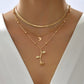 Frendorf | Rose und Mondgold Anhänger Necklace