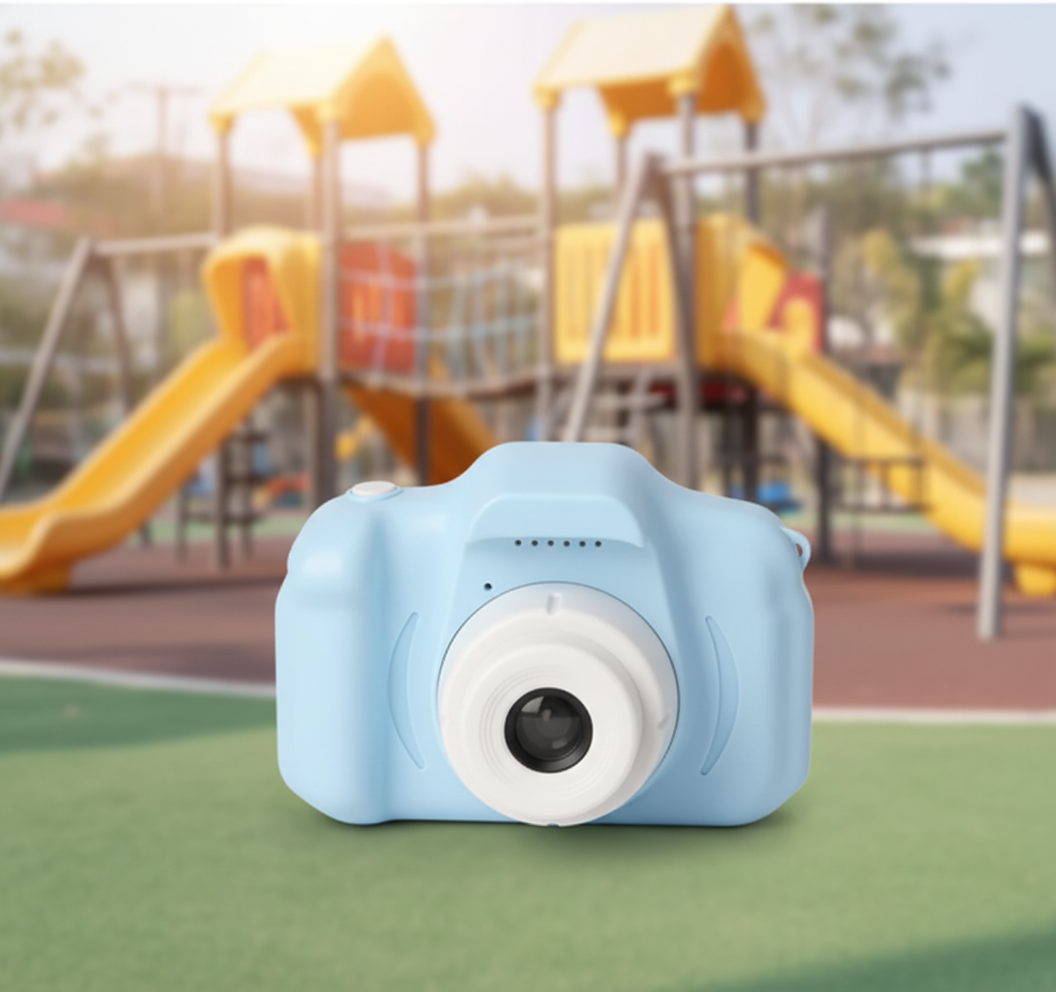 Frendorf | Kinder Digitalkamera | Robust, Lernspielzeug für Fotos & Videos