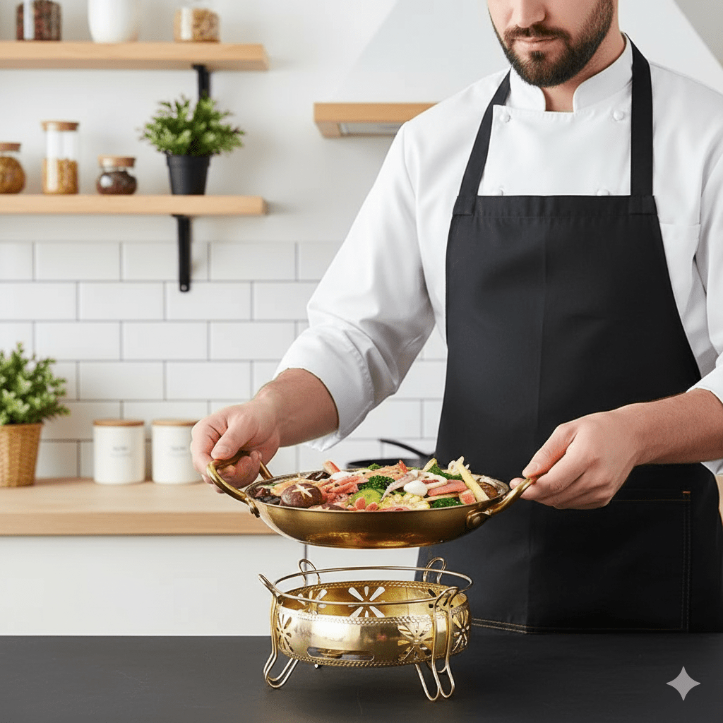 Frendorf | Geschmiedeter Edelstahl-Topf für Pfannen, Saucen & vielseitiges Kochen