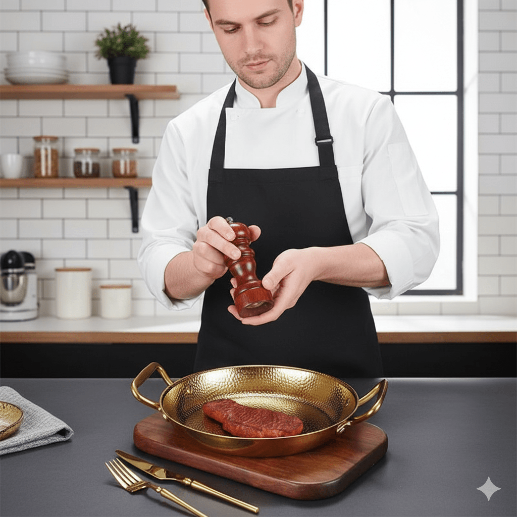 Frendorf | Geschmiedeter Edelstahl-Topf für Pfannen, Saucen & vielseitiges Kochen