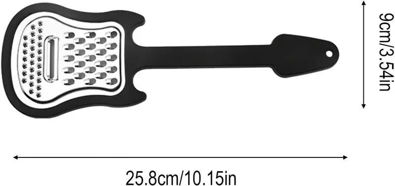 Frendorf | Gemüseschäler aus Edelstahl – Gitarrenförmiger Schäler zum Schälen & Hobeln