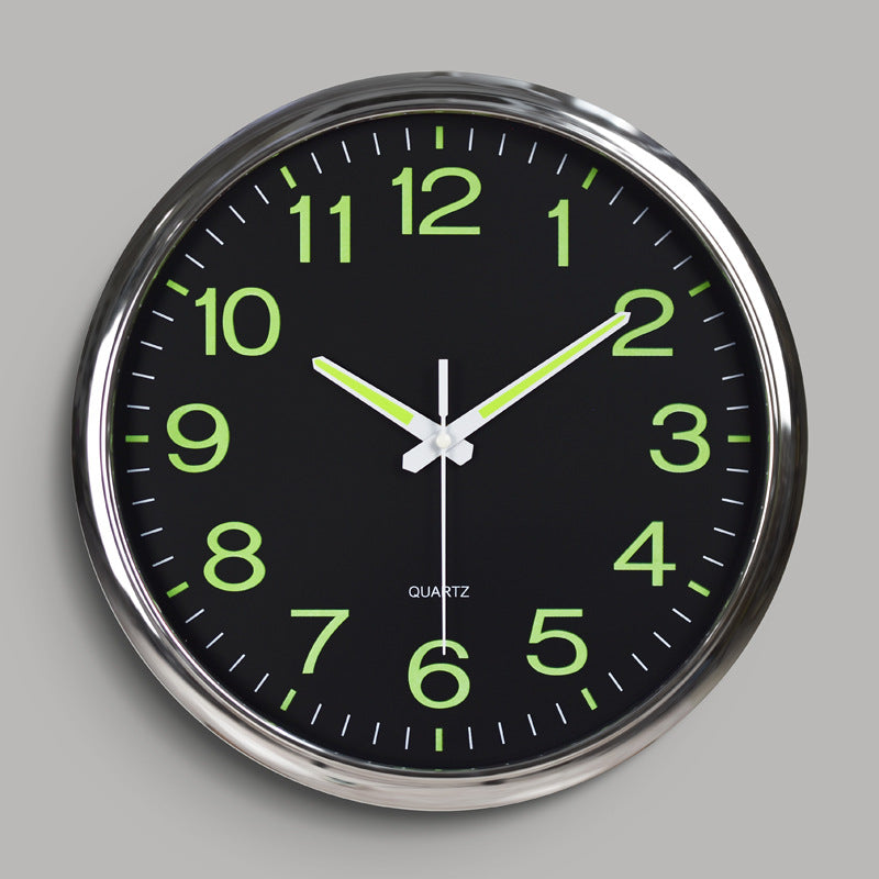 Geräuschlose Leuchtende Wanduhr – Perfekt für Klassenzimmer und Büros