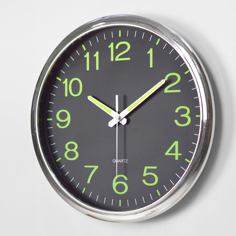 Geräuschlose Leuchtende Wanduhr – Perfekt für Klassenzimmer und Büros
