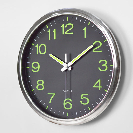 Geräuschlose Leuchtende Wanduhr – Perfekt für Klassenzimmer und Büros