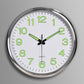Geräuschlose Leuchtende Wanduhr – Perfekt für Klassenzimmer und Büros