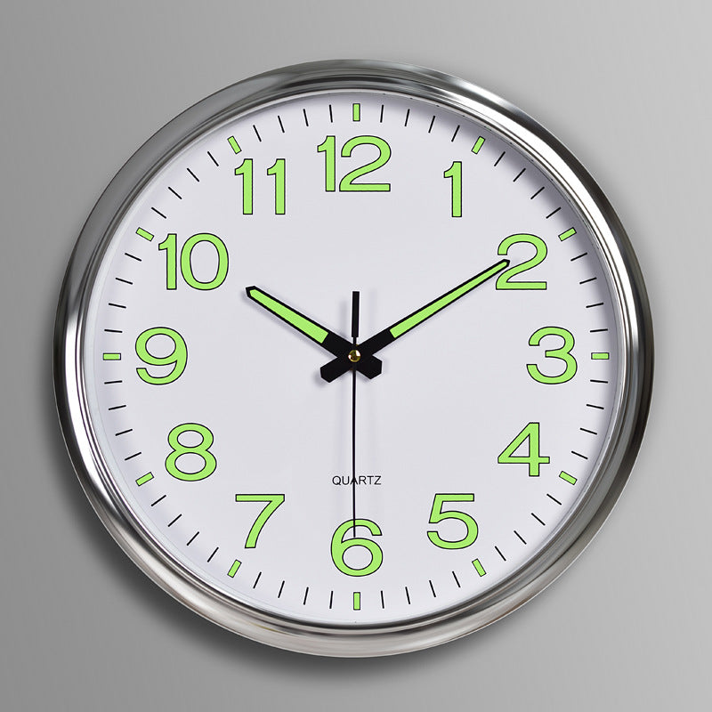 Geräuschlose Leuchtende Wanduhr – Perfekt für Klassenzimmer und Büros