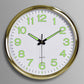 Geräuschlose Leuchtende Wanduhr – Perfekt für Klassenzimmer und Büros