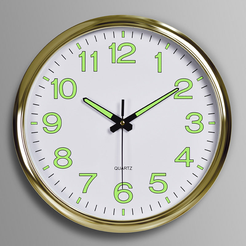 Geräuschlose Leuchtende Wanduhr – Perfekt für Klassenzimmer und Büros