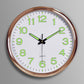 Geräuschlose Leuchtende Wanduhr – Perfekt für Klassenzimmer und Büros