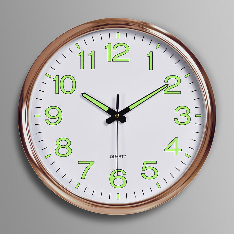 Geräuschlose Leuchtende Wanduhr – Perfekt für Klassenzimmer und Büros