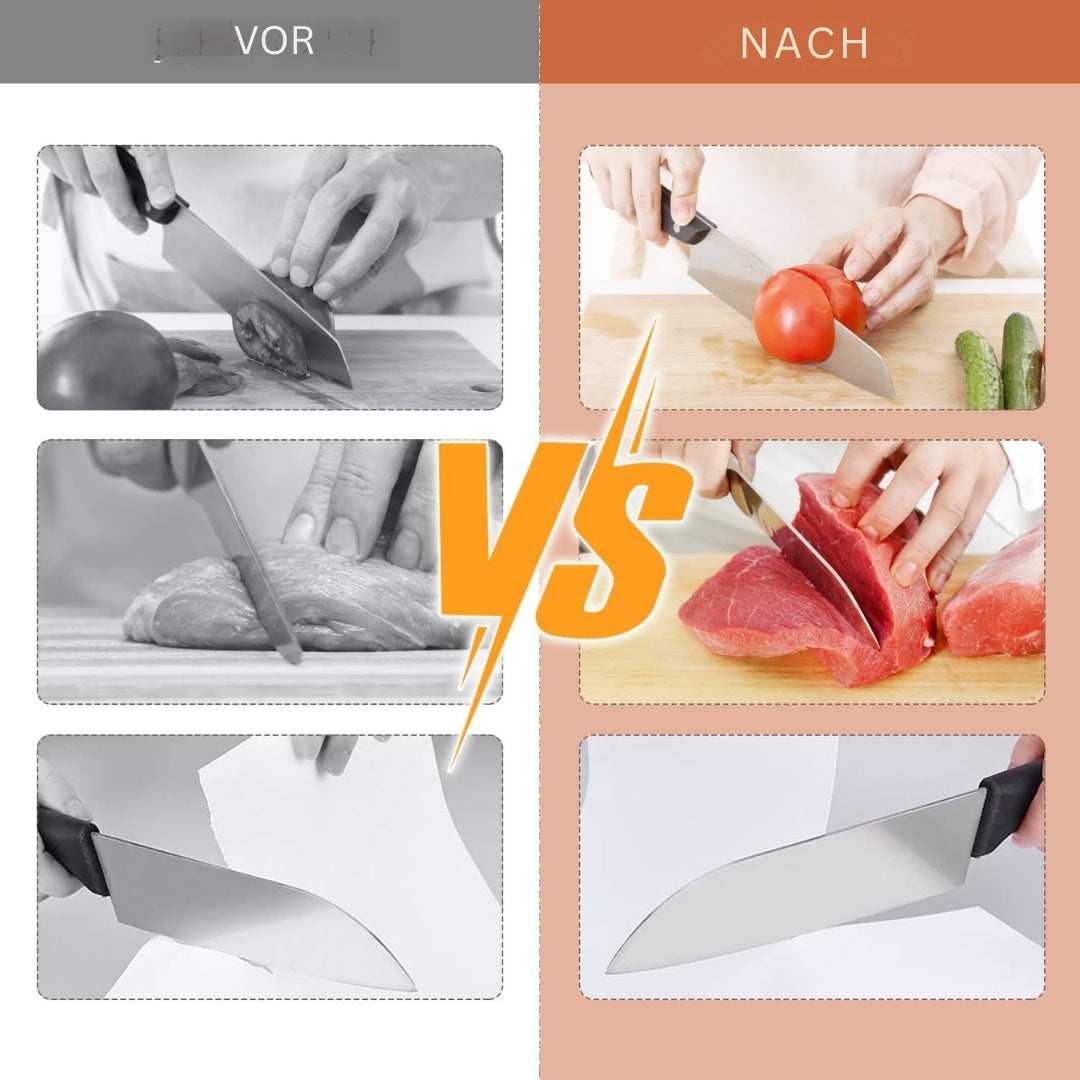 Frendorf | SharpEase Professionelles Rullenschneider-Schärfsystem – Perfekte, Scharfe Klingen Jedes Mal