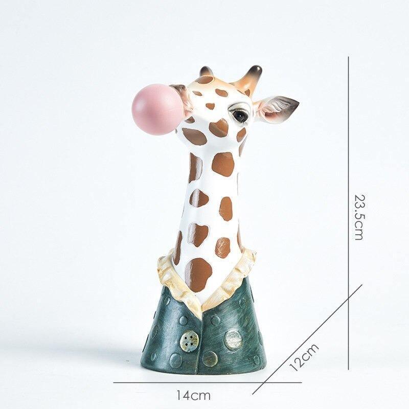 Frendorf | BubbleBeast Tierische Deko-Vase | Kreative Blumenvase mit Charakter