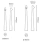 LumiLux Tragbare Touch-LED-Lampe – Wiederaufladbar, Dimmbar und Schlankes Design