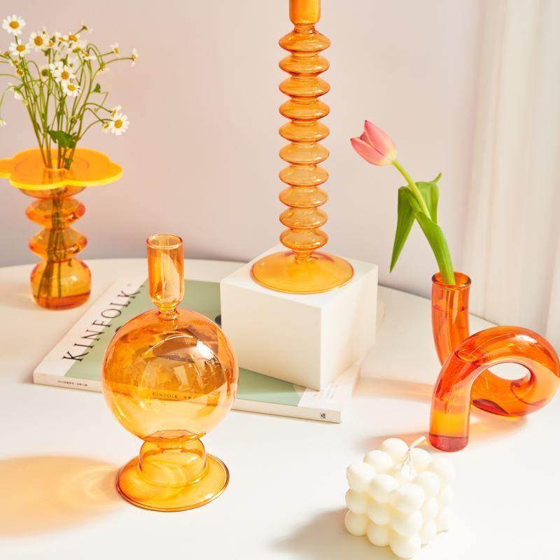 Frendorf | LoopSphere Hydroponik Vase im Kreisdesign | Modernes Pflanzgefäß | Minimalistische Dekoration | Für Zuhause oder Büro