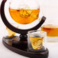 Globe Whiskey Scotch Dekanter Set Beste für Whiskey Geschenk Vintage Blower Wein Topf