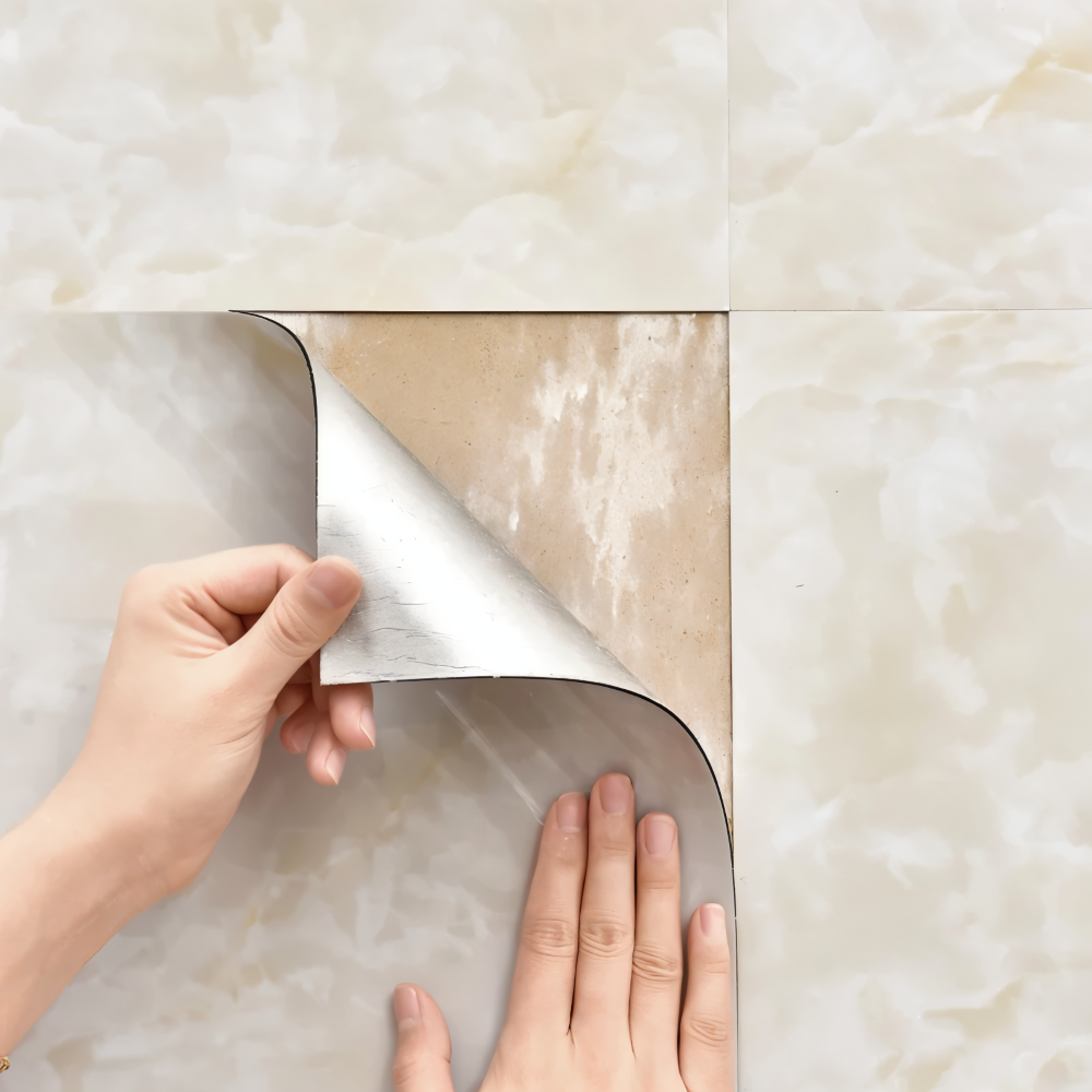 Frendorf | GlossyLux PVC Wandpaneele – Wasserfest & Selbstklebend für Bad & Küche (30×60 cm)