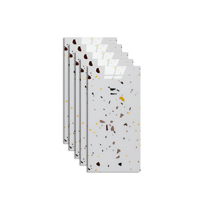 Frendorf | GlossyLux PVC Wandpaneele – Wasserfest & Selbstklebend für Bad & Küche (30×60 cm)