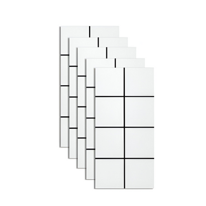 Frendorf | GlossyLux PVC Wandpaneele – Wasserfest & Selbstklebend für Bad & Küche (30×60 cm)