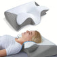 Frendorf | SleepEase Schmetterlings-Memory-Schaumkissen – Ergonomische Unterstützung für Seiten- und Rückenschläfer