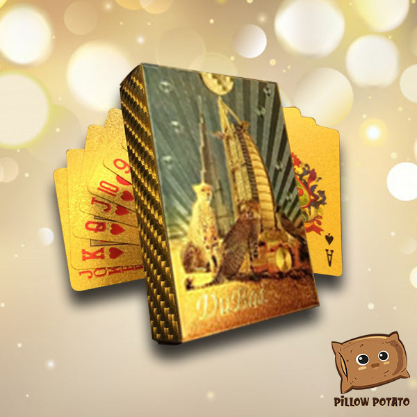24K Goldfolie Royal Gambit Karten