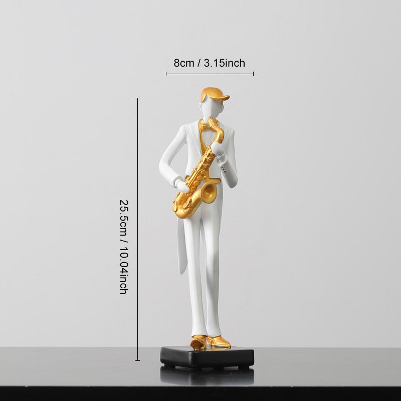 Golf Mensch Statue Harzkunst Kreative Skulptur Büro Dekor Zubehör Moderne Handwerkskunst Schrank Tischfiguren Heimdekoration