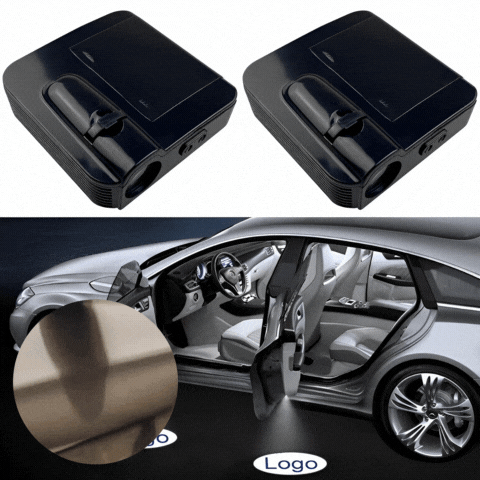 Frendorf | LEDLogo - Kabellose Autotür-LED-Projektorleuchten
