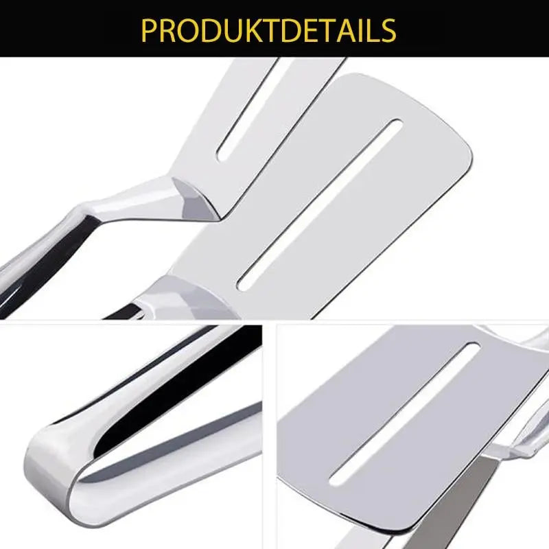 Frendorf | Grillzange aus Edelstahl – 2-in-1 Wender & Greifzange