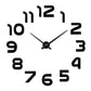 Große 3D-Acryl-Wanduhr – Auffälliges Design für moderne Räume