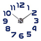 Große 3D-Acryl-Wanduhr – Auffälliges Design für moderne Räume