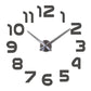 Große 3D-Acryl-Wanduhr – Auffälliges Design für moderne Räume